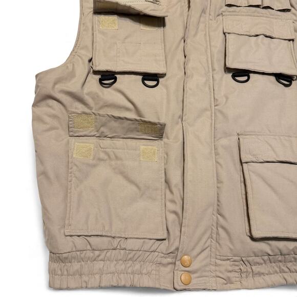 Stag Hill Utility Vest Tan Multi Pocket Outdoor Workwear Men’s Medium - Picture 5 of 9